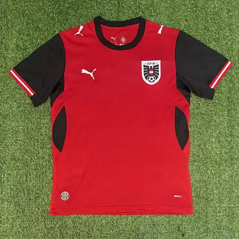 Austria 2026 World Cup home soccer jersey size S-2XL