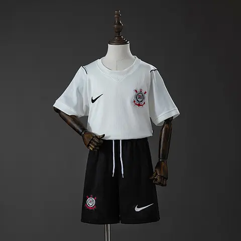 2026/27 Corinthians Home Kids Kit Soccer Jersey Size 16-28