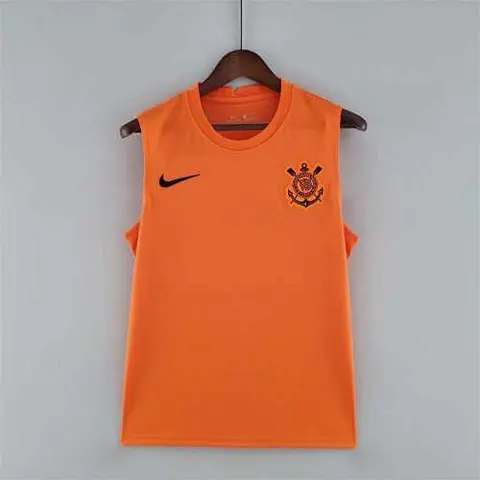 22-23 Corinthians vest Pre-match training orange