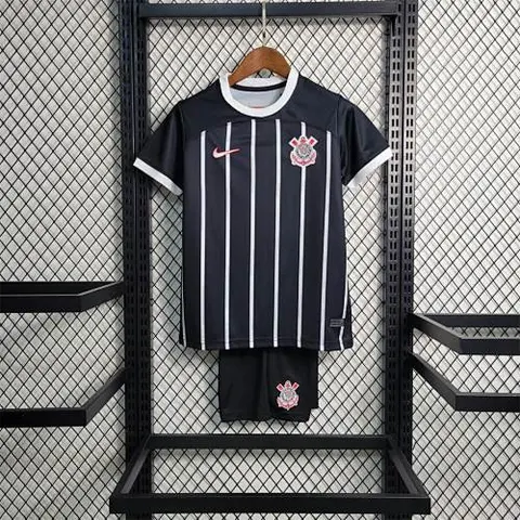 23-24 Corinthians away kids kit
