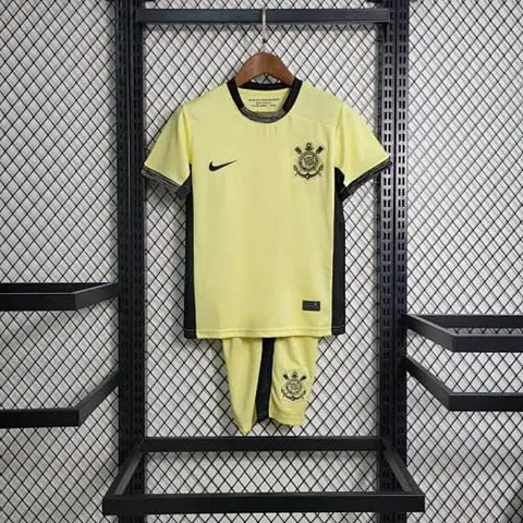 23-24 Corinthians third yellow kid kit