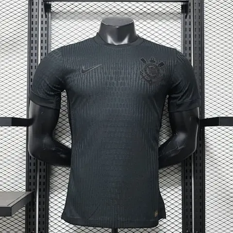 24-25 Corinthians away black player version jersey