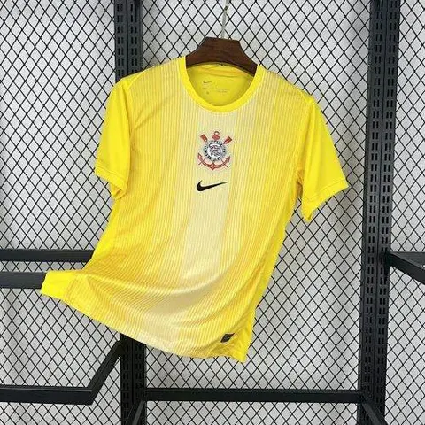 25-26 Corinthians Yellow goalkeeper Jersey