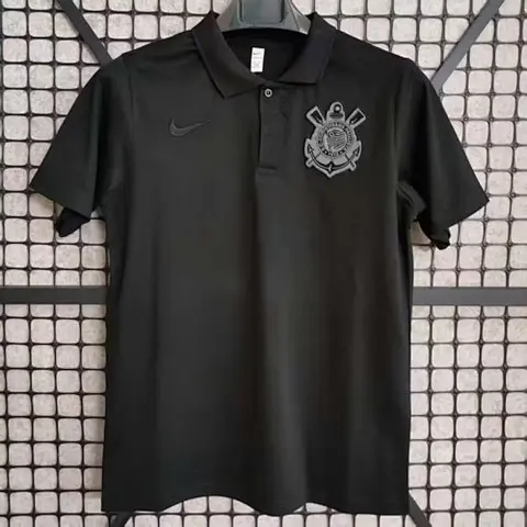 25-26 Corinthians black POLO