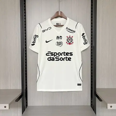 Corinthians 2026/27 Home Jersey All Sponsors S-4XL
