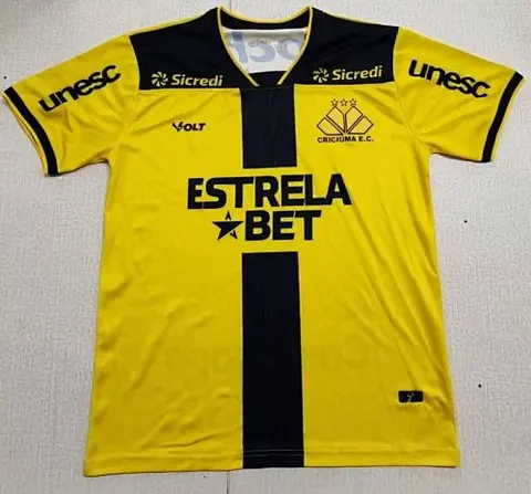 25-26 Criciuma yellow jersey