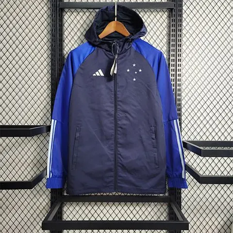 23-24 Cruzeiro royal blue and blue Windbreaker