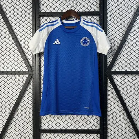25-26 Cruzeiro Home Woman Jersey S-XXL