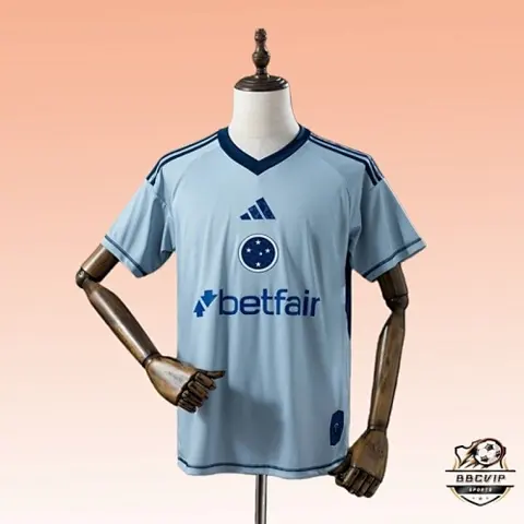 Cruzeiro 2025/26 Goalkeeper Grey Jersey S-4XL