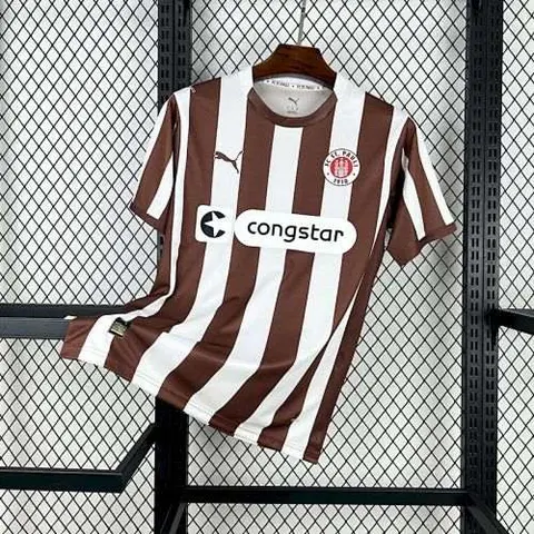25-26 St. Pauli home soccer jersey