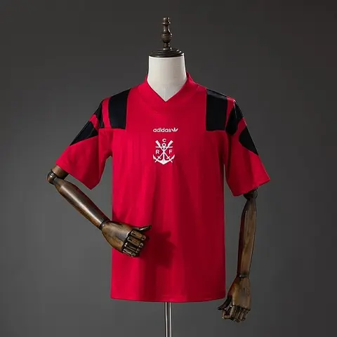 2026/27 Flamengo Red EQT Retro Soccer Jersey S-4XL