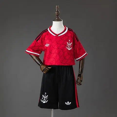 2026/27 Flamengo Third Away Kids Kit Soccer Jersey 16-28