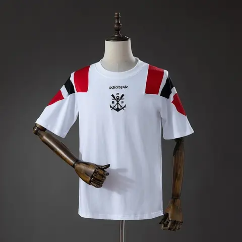 2026/27 Flamengo White EQT Retro Soccer Jersey S-4XL