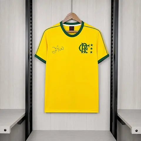 2026/27 Flamengo Zico Signature Yellow Jersey S-4XL