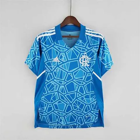22-23 Flamengo blue goalkeeper