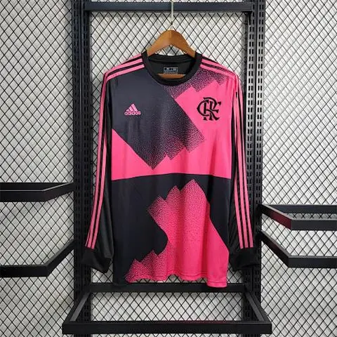 23-24 Flamengo Pink Long Sleeves