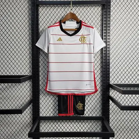 23-24 Flamengo away kids kit