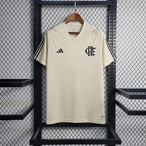 23-24 Flamengo training shirt off-white