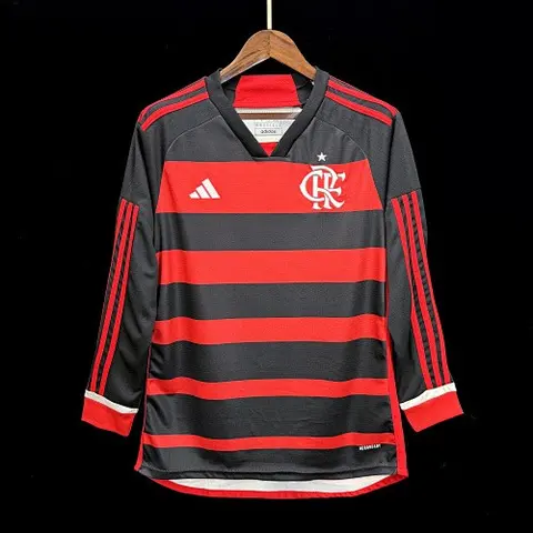 24-25 Flamengo home long sleeve jersey