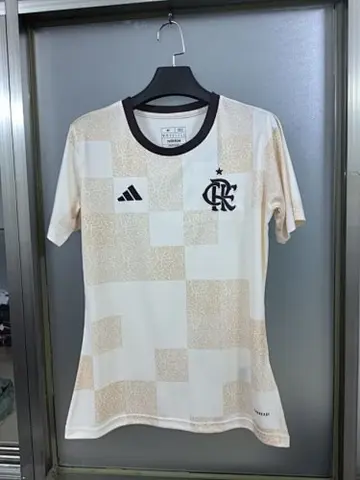 Maillot de football femme 24-25 Flamengo blanc
