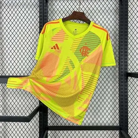 25-26 Flamengo Yellow goalkeeper jersey