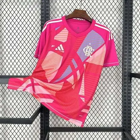 25-26 Flamengo pink goalkeeper jersey