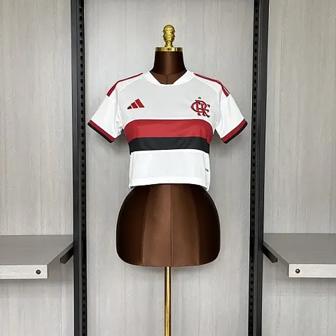 Women's Crop Flamengo 2026/27 Away Jersey S-XXL