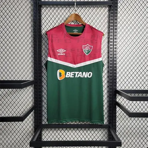 23-24 Fluminense green and red Training Tank Top