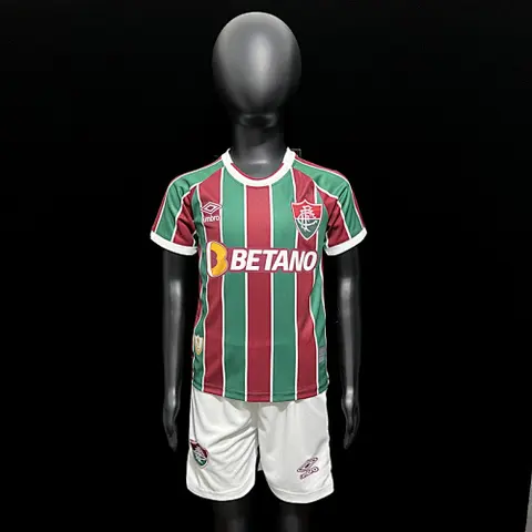23-24 Fluminense home kid kit size S-XXL