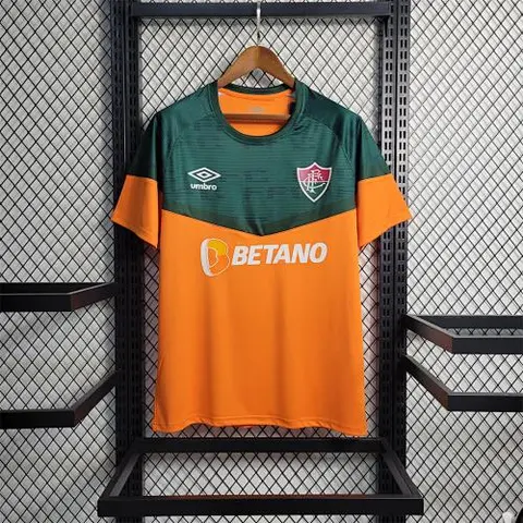 23-24 Fluminense orange and green training suit