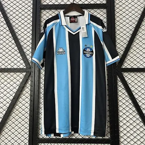 00-01 Gremio Retro home football jersey