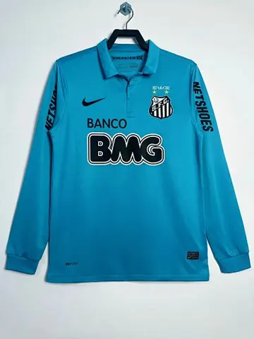 12-13 Santos Third Away Retro Long sleeve jersey