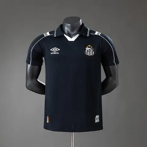 2026/27 Santos Black Second Away Player Version Soccer Jersey S-3XL