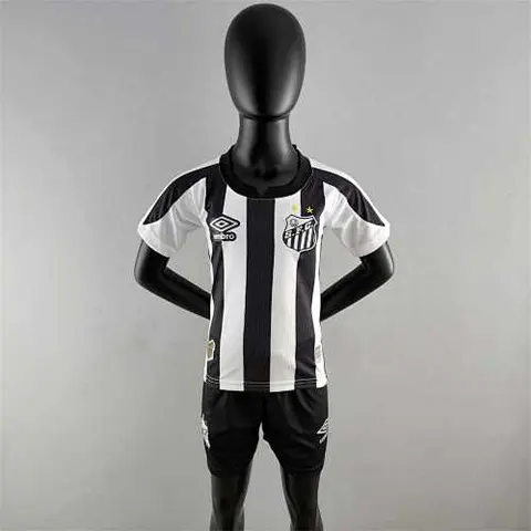 22-23 Santos away kids kit