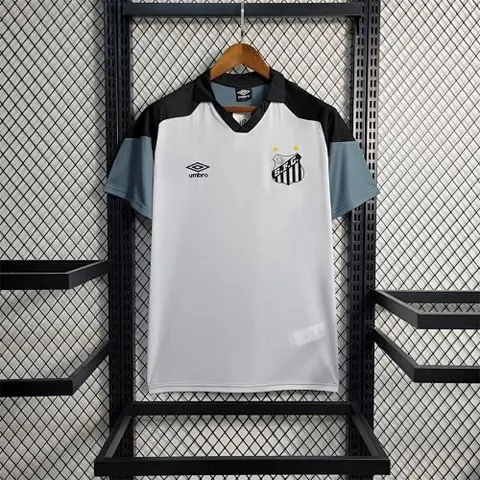 23-24 Santos white and gray Training Suit