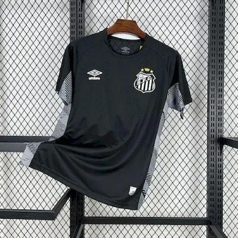 25-26 Santos Black goalkeeper Jersey
