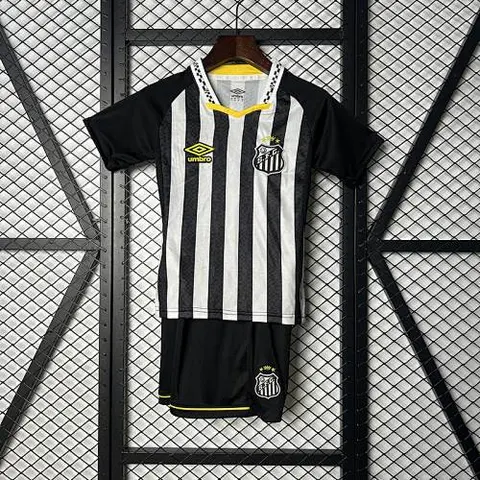 25-26 Santos away kid kit