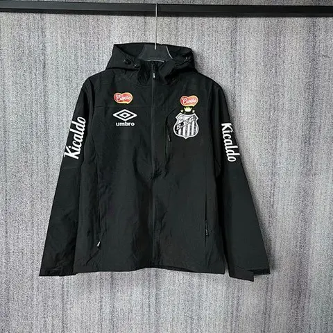 25-26 Santos black windbreaker