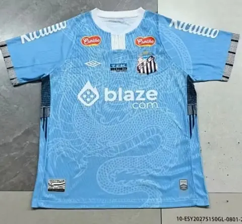 25-26 Santos blue special jersey