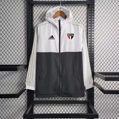 23-24 Sao Paulo Windbreaker black and white