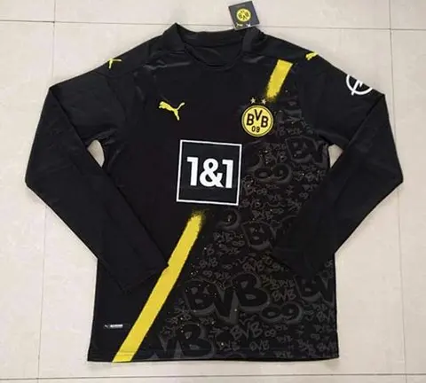 20-21 Dor_tmund black away long sleeve