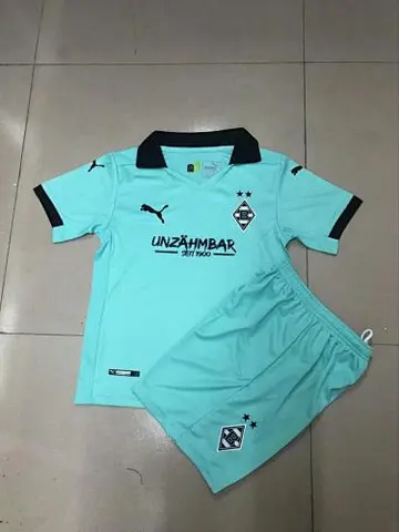 20-21 Mon_chengladbach green home kids kit