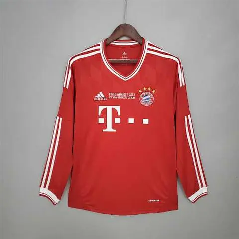 13-14 Bayern Munich Champions League home long sleeve