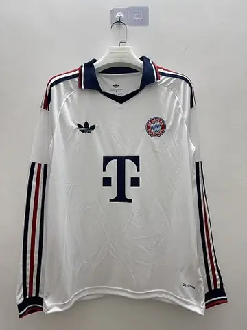 2026/27 Bayern Munich Away Long Sleeve Soccer Jersey Size S-4XL