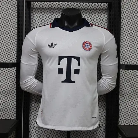 2026/27 Bayern Munich Away Player Version Long Sleeve Soccer Jersey S-2XL