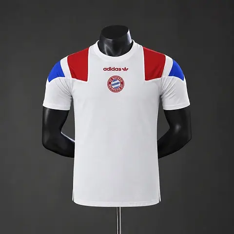 2026/27 Bayern Munich EQT White Player Version Retro Soccer Jersey