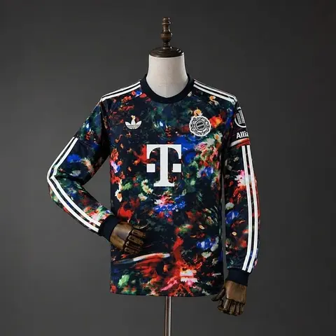 2026/27 Bayern Munich Multicolor Oktoberfest Long Sleeve Soccer Jersey S-4XL