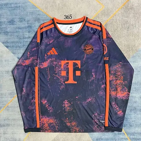 2026/27 Bayern Munich Third Away Long Sleeve Soccer Jersey S-4XL