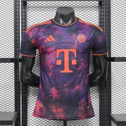 2026/27 Bayern Munich Third Away Player Version Long Sleeve Soccer Jersey S-2XL