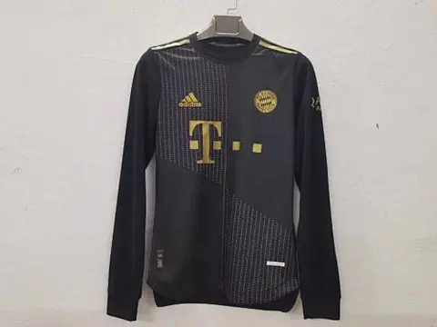 21-22 Bayern away black long sleeves player version